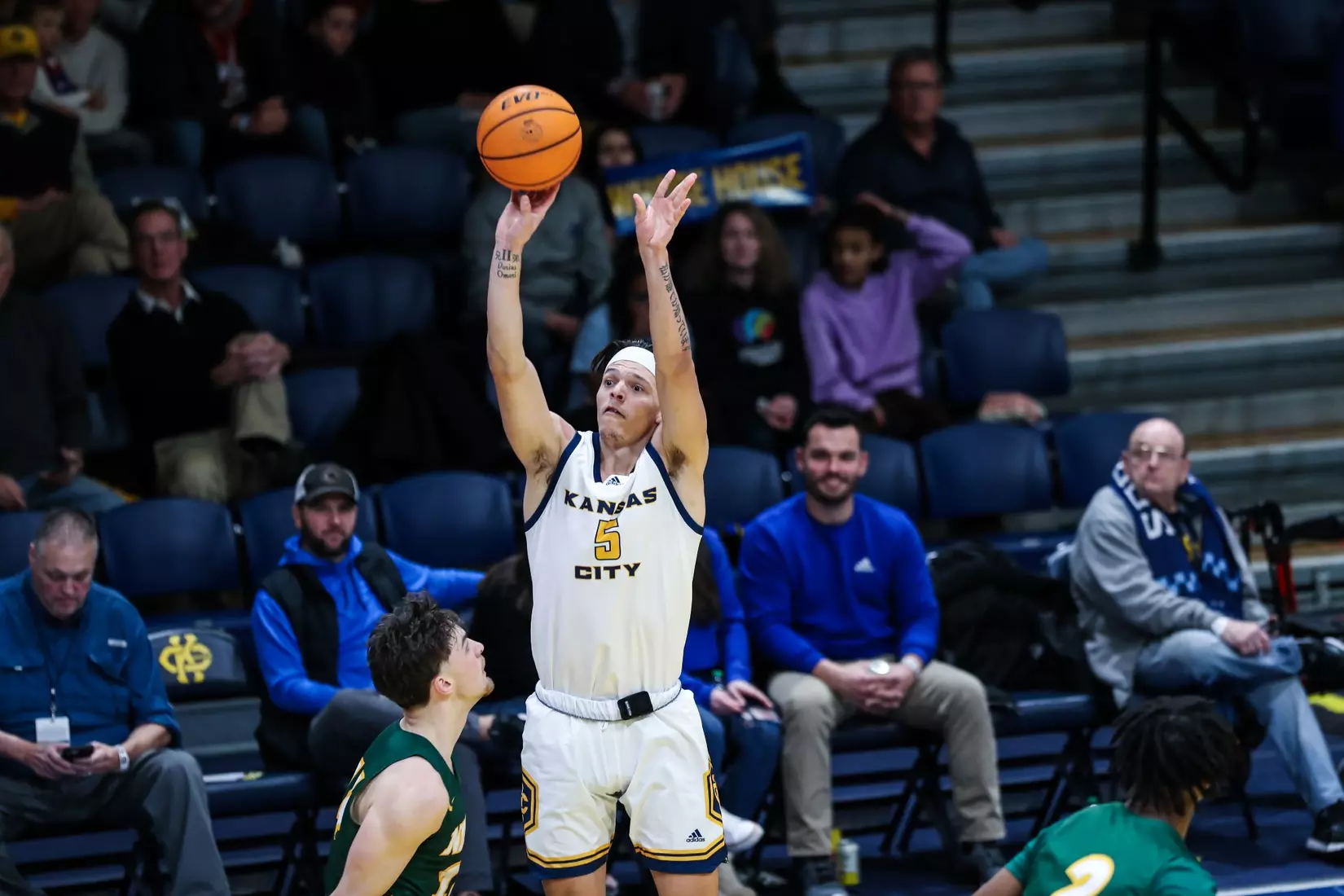 Kansas City Men's Basketball fell to North Dakota State in a double overtime heartbreaker on Jan. 11, 2024.