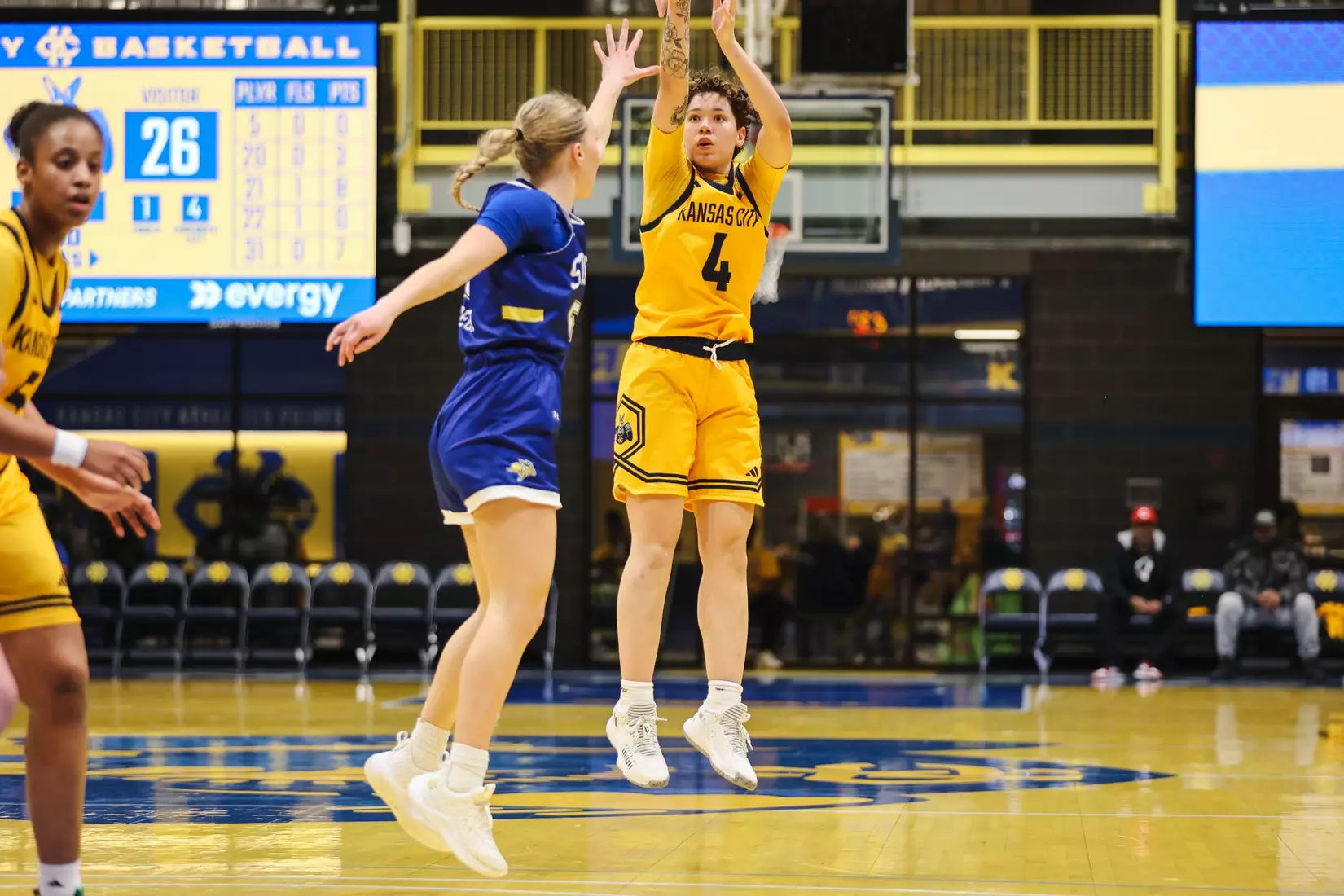 A strong start was not enough for Kansas City Women's Basketball against league-leading South Dakota State on Jan. 25, 2024.