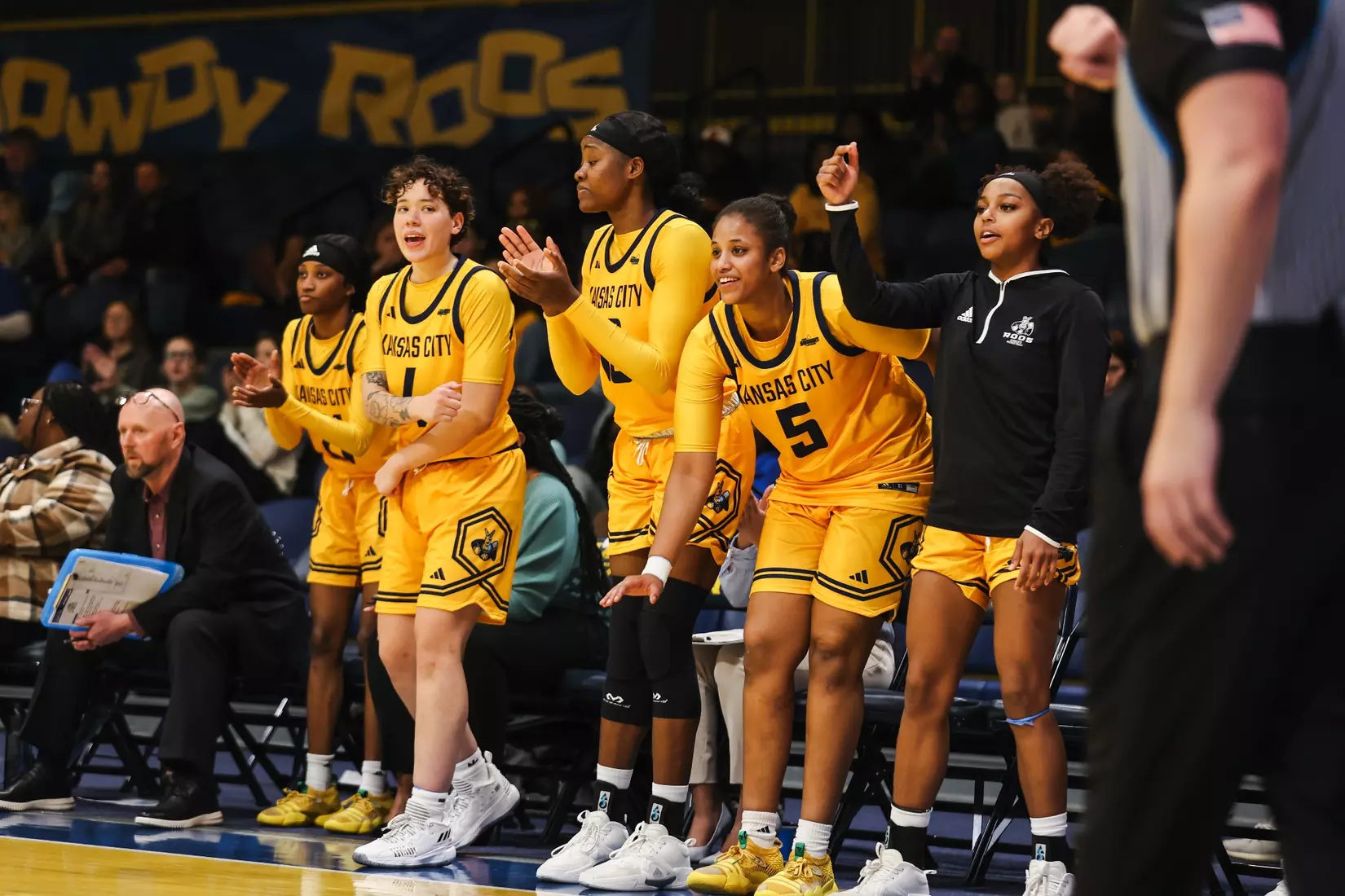 A strong start was not enough for Kansas City Women's Basketball against league-leading South Dakota State on Jan. 25, 2024.