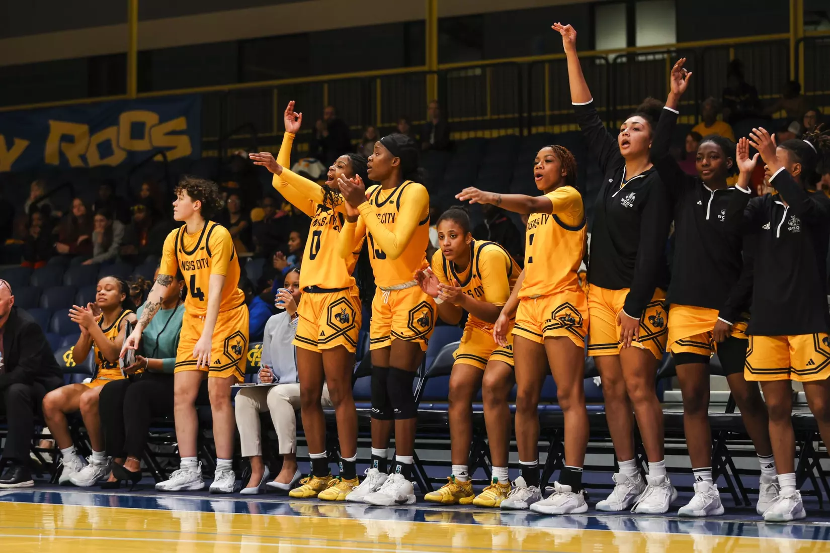A strong start was not enough for Kansas City Women's Basketball against league-leading South Dakota State on Jan. 25, 2024.