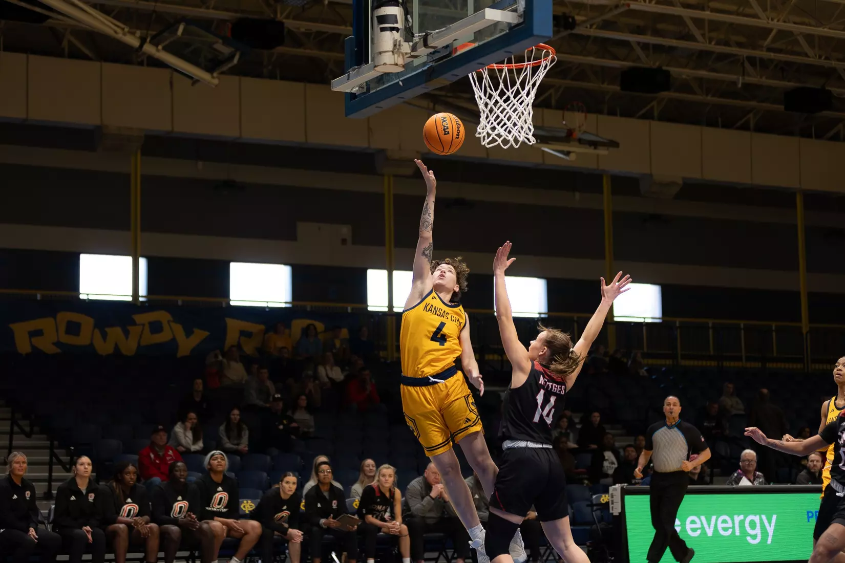 Kansas City Women's Basketball picked up its first Summit League win of the year in a rematch of the 2022 League Championship Semifinals, defeating Omaha on Jan. 20, 2024.
