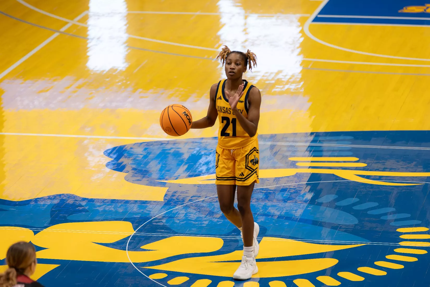 Kansas City Women's Basketball picked up its first Summit League win of the year in a rematch of the 2022 League Championship Semifinals, defeating Omaha on Jan. 20, 2024.