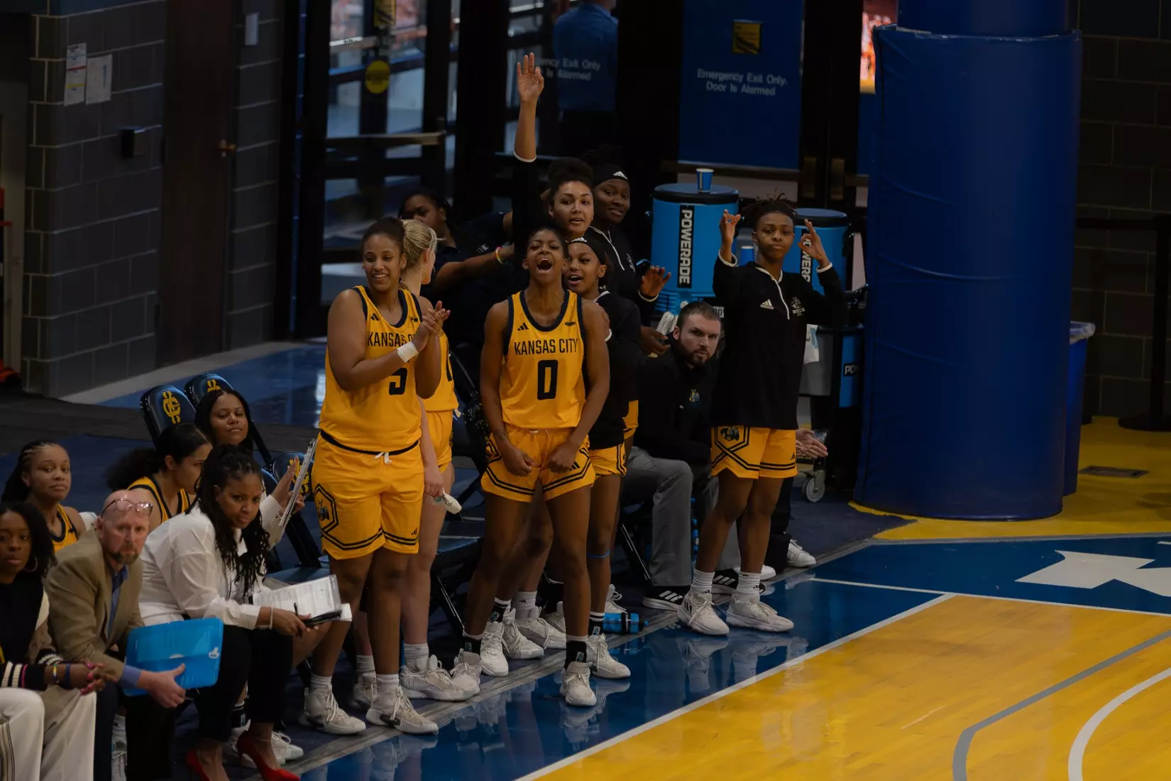 Kansas City Women's Basketball picked up its first Summit League win of the year in a rematch of the 2022 League Championship Semifinals, defeating Omaha on Jan. 20, 2024.