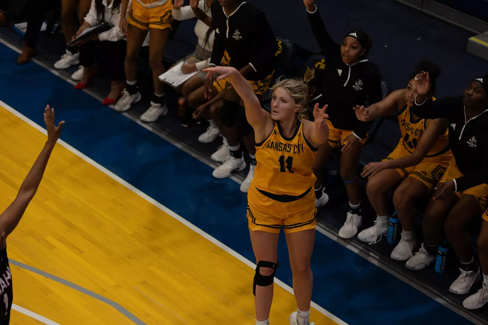 Kansas City Women's Basketball picked up its first Summit League win of the year in a rematch of the 2022 League Championship Semifinals, defeating Omaha on Jan. 20, 2024.