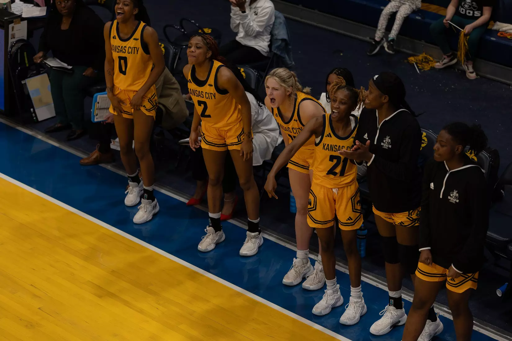 Kansas City Women's Basketball picked up its first Summit League win of the year in a rematch of the 2022 League Championship Semifinals, defeating Omaha on Jan. 20, 2024.