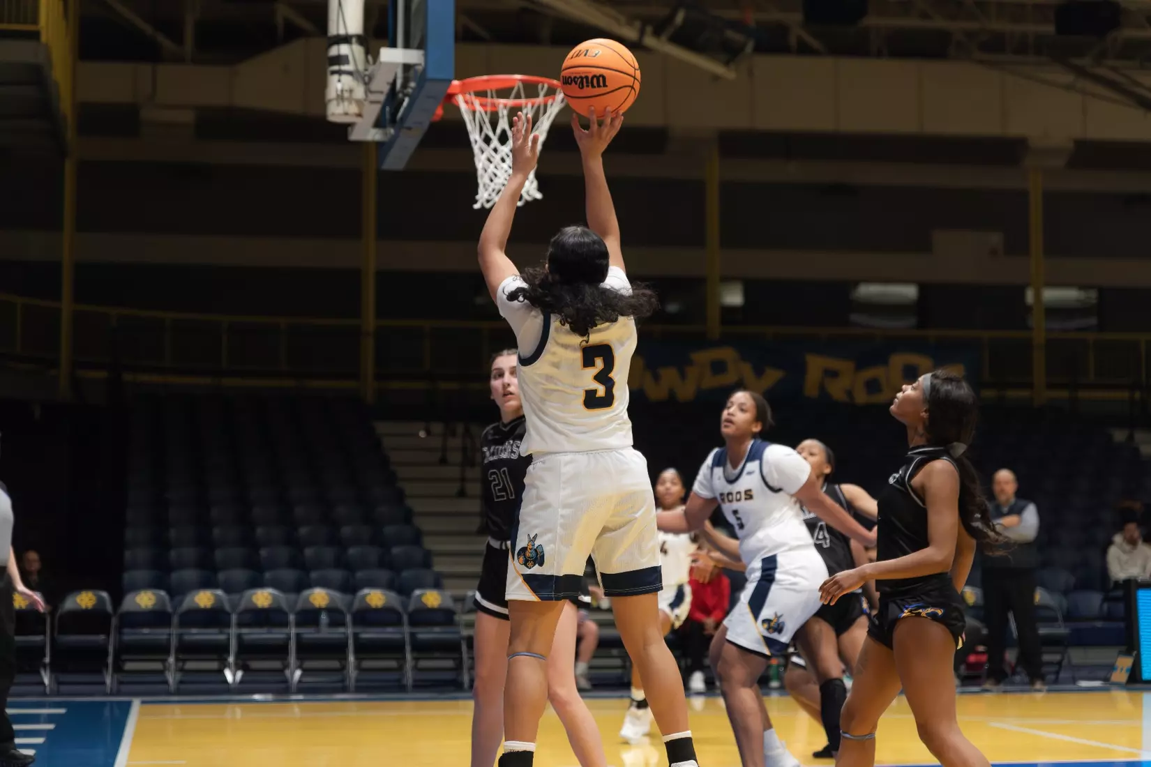 Kansas City Women's Basketball took care of Kansas Christian in a 121-37 win on Dec. 18, 2023.