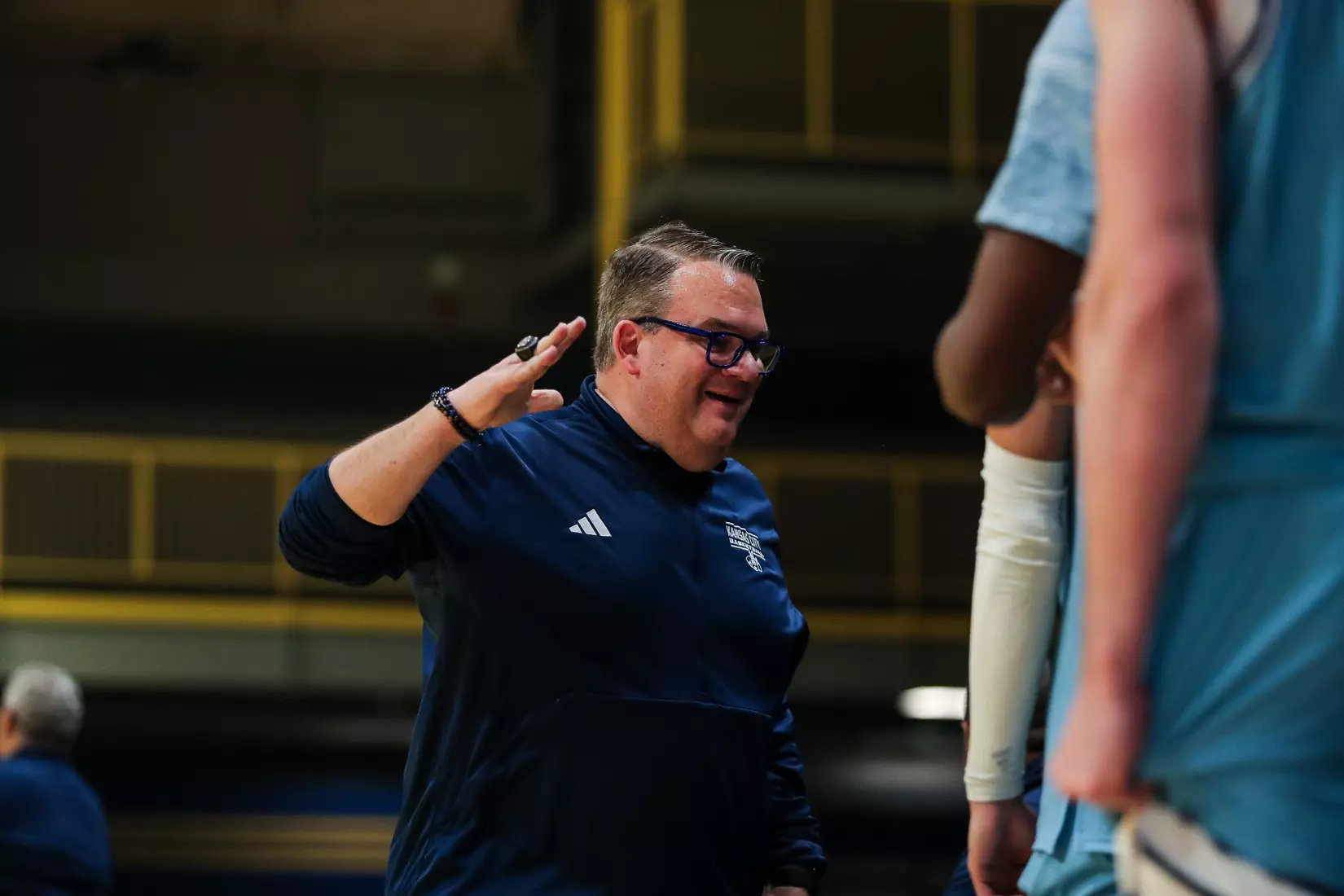 Kansas City Men's Basketball ran past Oral Roberts to pick up its first home win over the Golden Eagles since 2005 on Dec. 29, 2023.