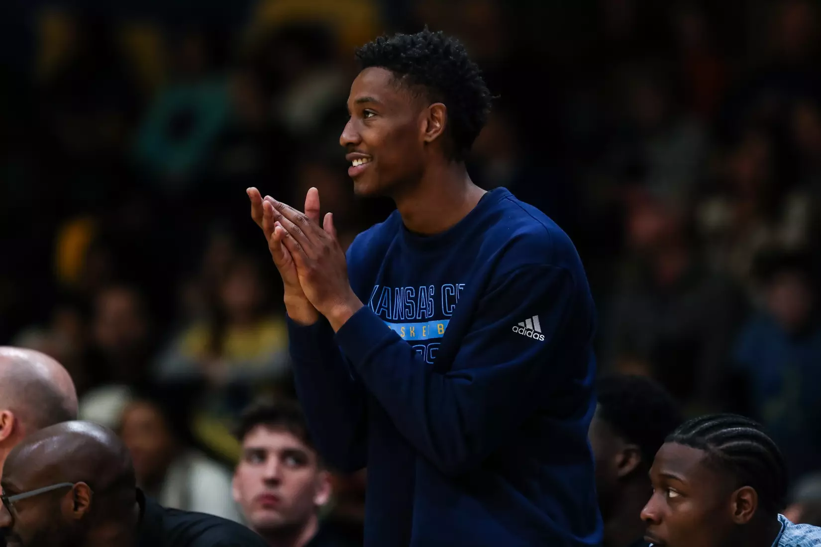 Kansas City Men's Basketball ran past Oral Roberts to pick up its first home win over the Golden Eagles since 2005 on Dec. 29, 2023.