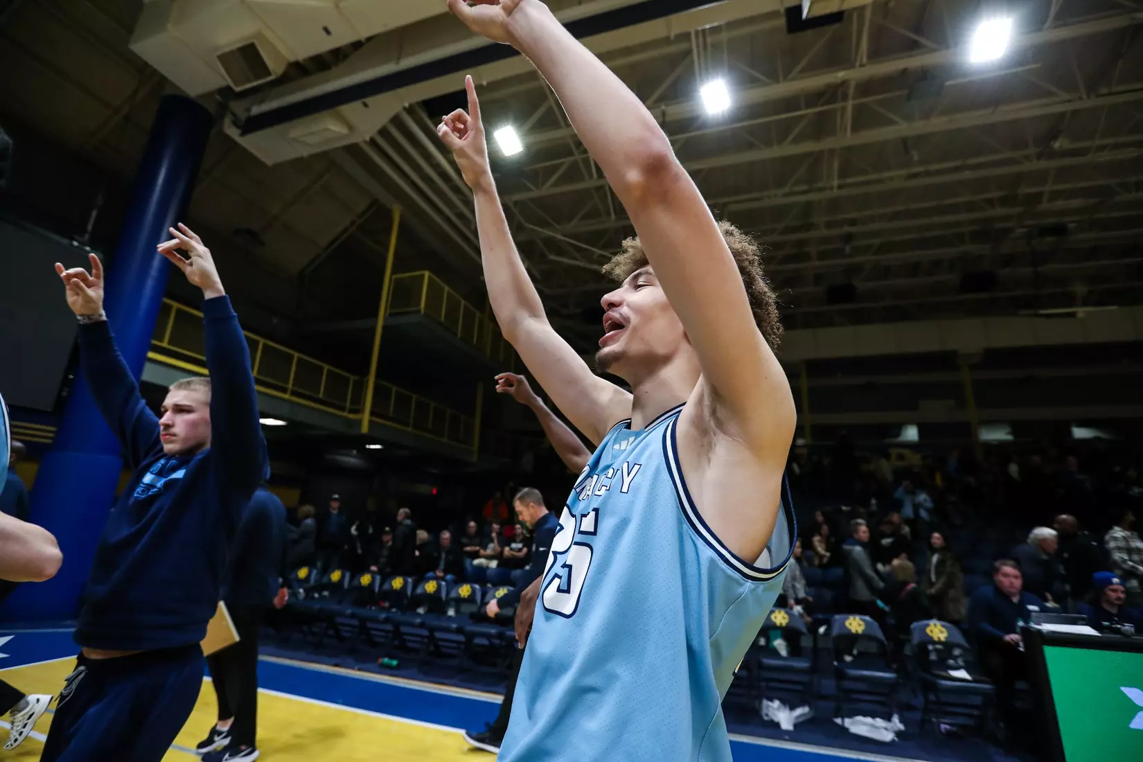Kansas City Men's Basketball ran past Oral Roberts to pick up its first home win over the Golden Eagles since 2005 on Dec. 29, 2023.