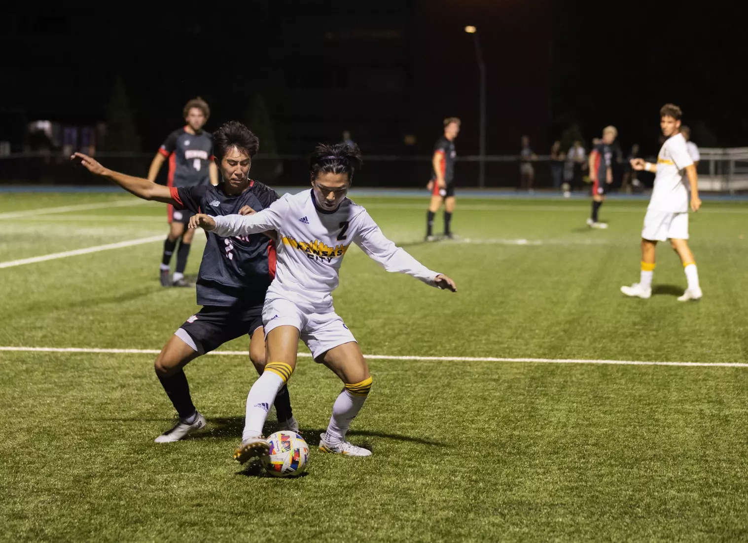 Kansas City Men's Soccer took down the No. 3 ranked Denver Pioneers, 1-0, on Oct. 12, 2024. It was the Roos' first win over a top-25 team since 2008.