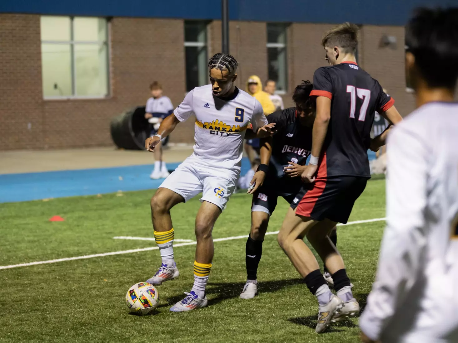 Kansas City Men's Soccer took down the No. 3 ranked Denver Pioneers, 1-0, on Oct. 12, 2024. It was the Roos' first win over a top-25 team since 2008.