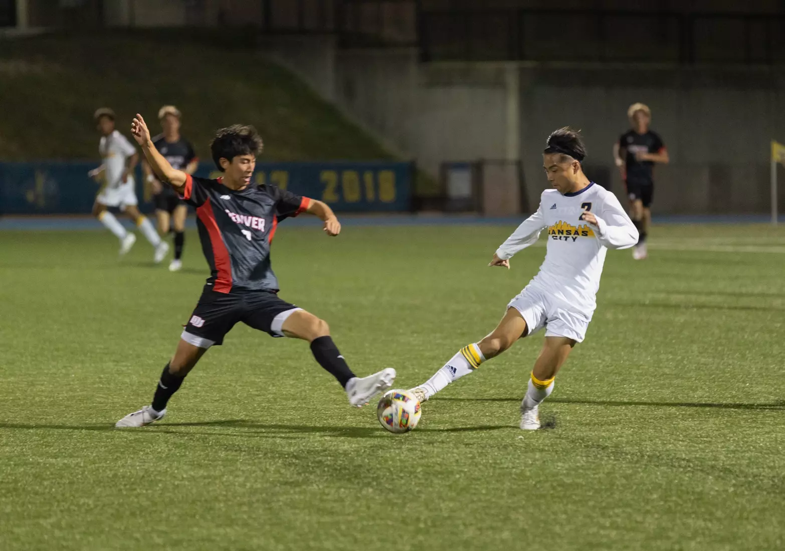 Kansas City Men's Soccer took down the No. 3 ranked Denver Pioneers, 1-0, on Oct. 12, 2024. It was the Roos' first win over a top-25 team since 2008.