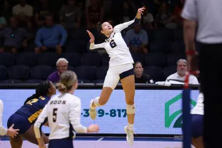 Kaia Dunford Hitting Volleyball