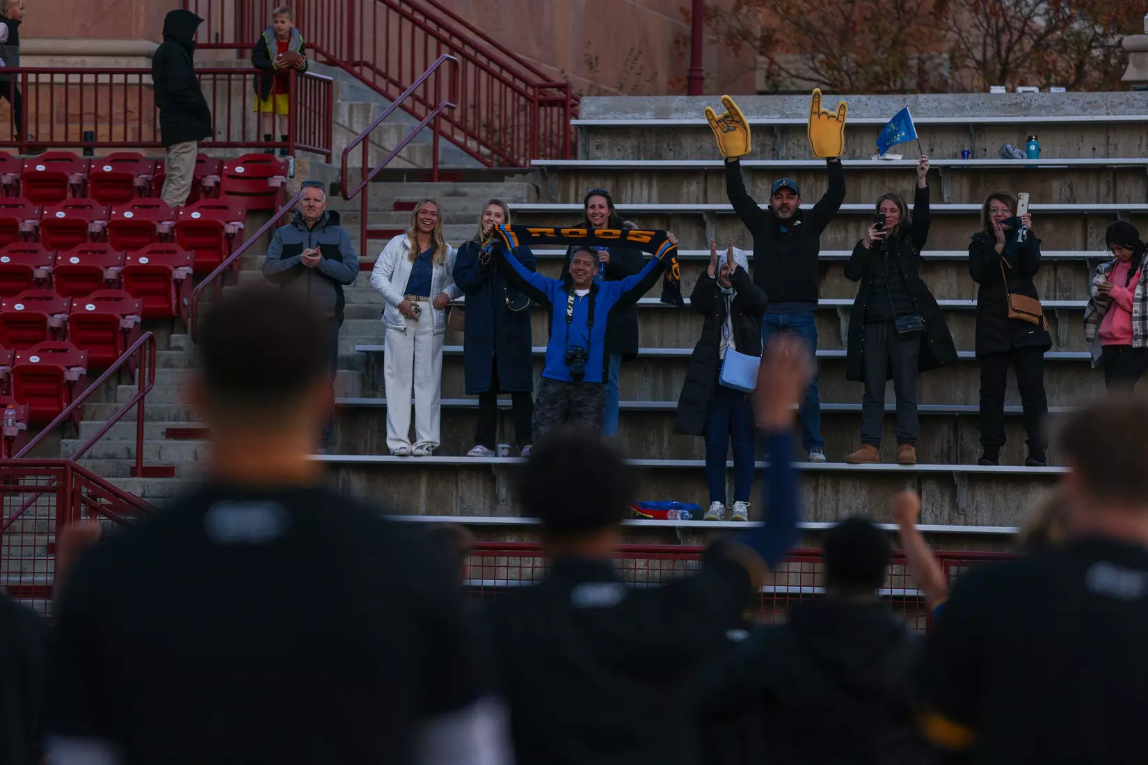 Kansas City Men's Soccer used a 90th minute goal from Elie Kisoka to win the Summit League Championship over top-seeded Denver on Nov. 16, 2024.