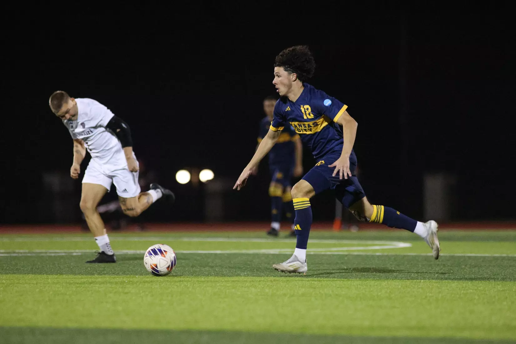 Kansas City Men's Soccer defeated No. 11 Missouri State in comeback fashion for its ninth road win of the season. Sora Shibata scored the equalizer in the 51st minute and Ales Kohoutek notched the game-winner off a corner kick from Julien Le Bourdoulous.
