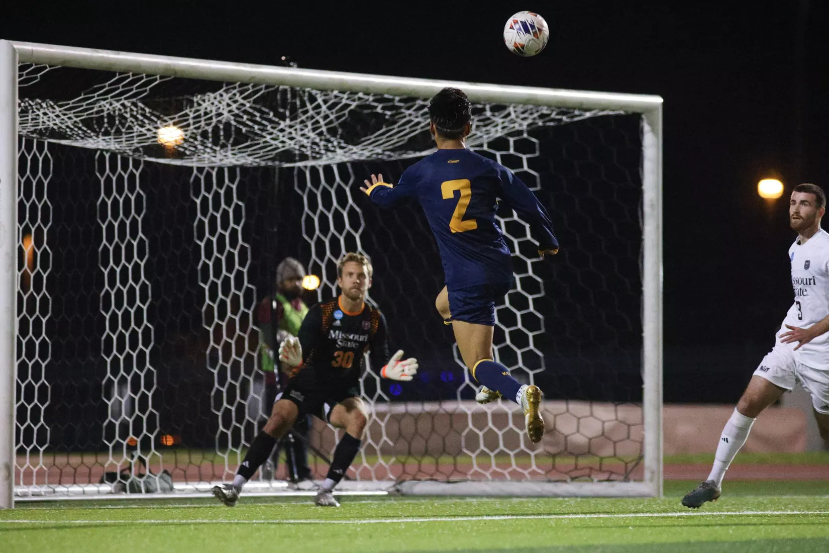 Kansas City Men's Soccer defeated No. 11 Missouri State in comeback fashion for its ninth road win of the season. Sora Shibata scored the equalizer in the 51st minute and Ales Kohoutek notched the game-winner off a corner kick from Julien Le Bourdoulous.