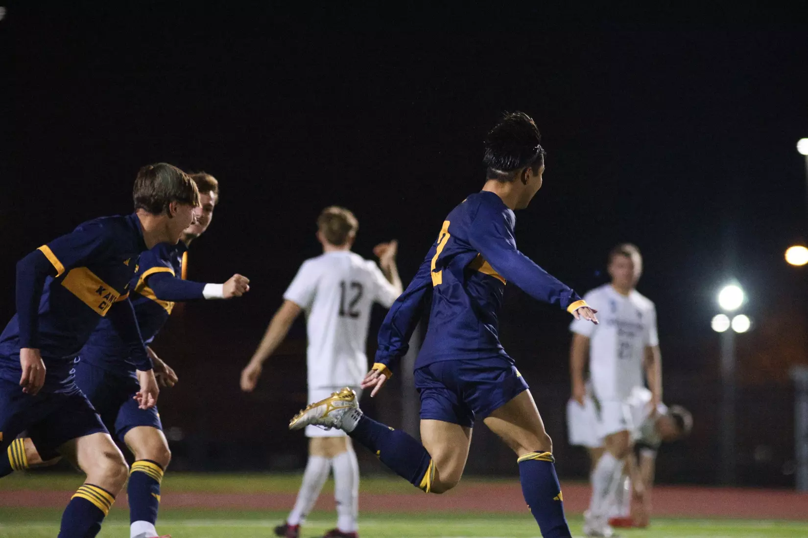 Kansas City Men's Soccer defeated No. 11 Missouri State in comeback fashion for its ninth road win of the season. Sora Shibata scored the equalizer in the 51st minute and Ales Kohoutek notched the game-winner off a corner kick from Julien Le Bourdoulous.