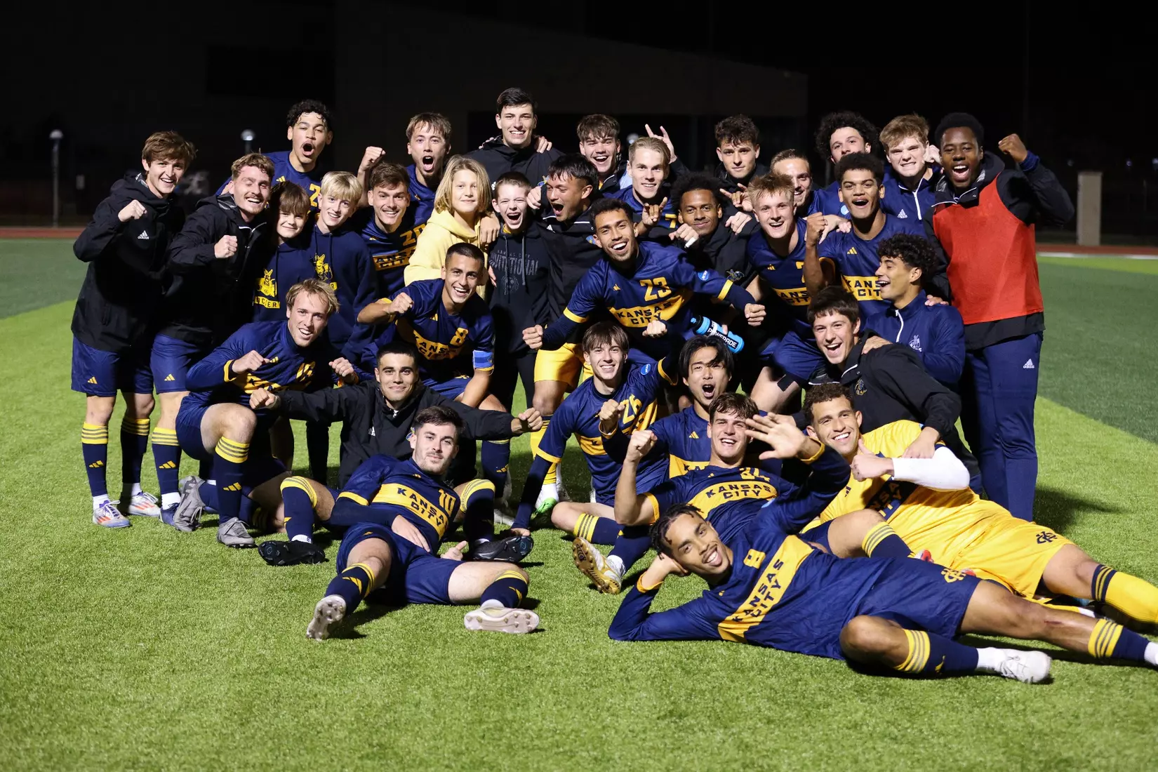 Kansas City Men's Soccer defeated No. 11 Missouri State in comeback fashion for its ninth road win of the season. Sora Shibata scored the equalizer in the 51st minute and Ales Kohoutek notched the game-winner off a corner kick from Julien Le Bourdoulous.