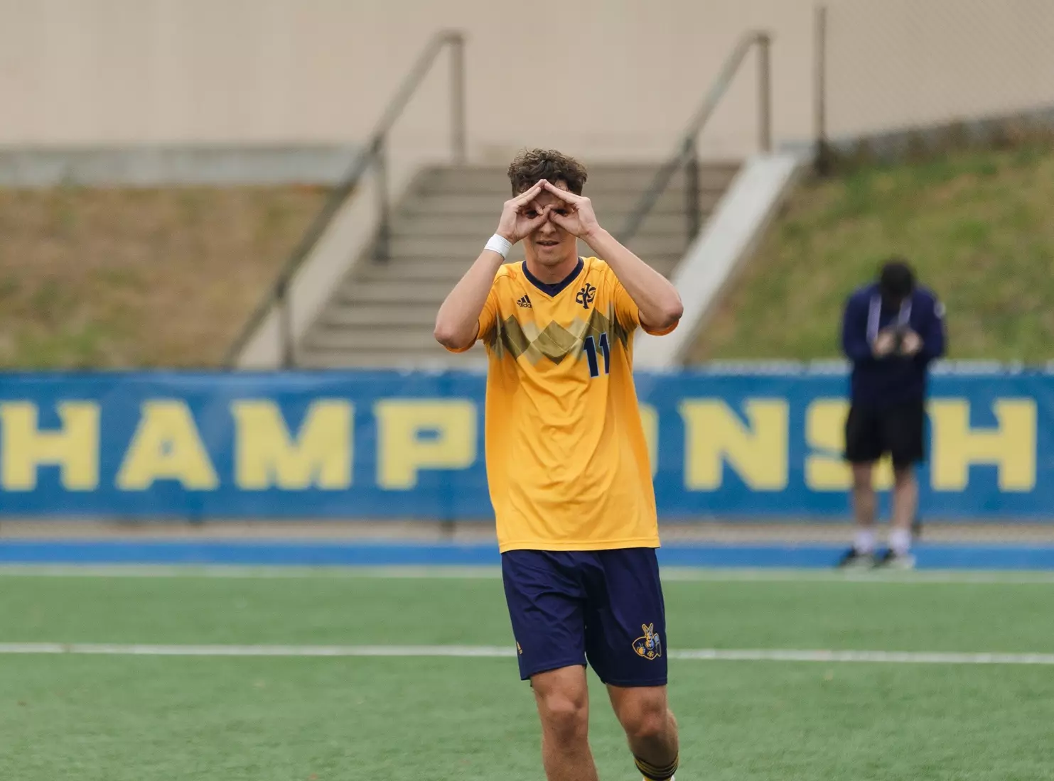 Men's soccer poured in 12 goals in a win over Avila on November 3, 2024.