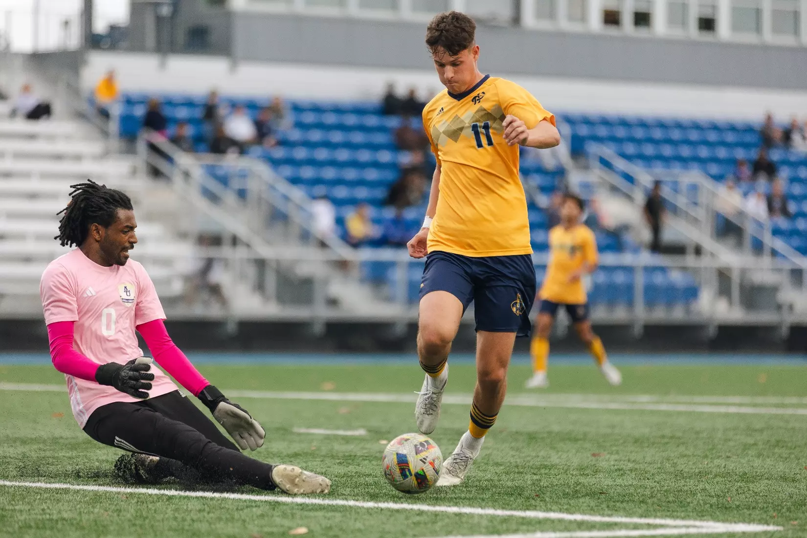 Men's soccer poured in 12 goals in a win over Avila on November 3, 2024.