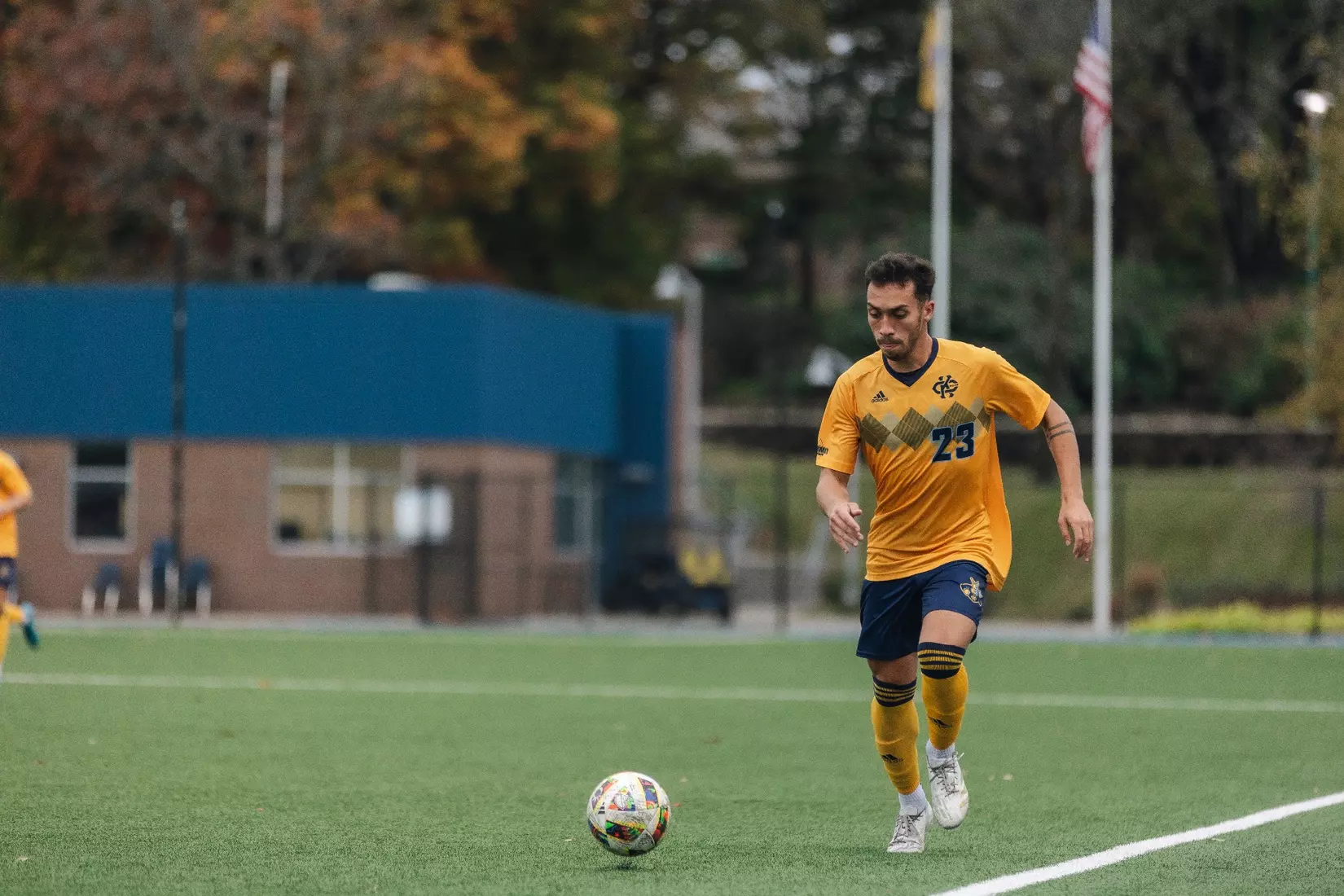 Men's soccer poured in 12 goals in a win over Avila on November 3, 2024.
