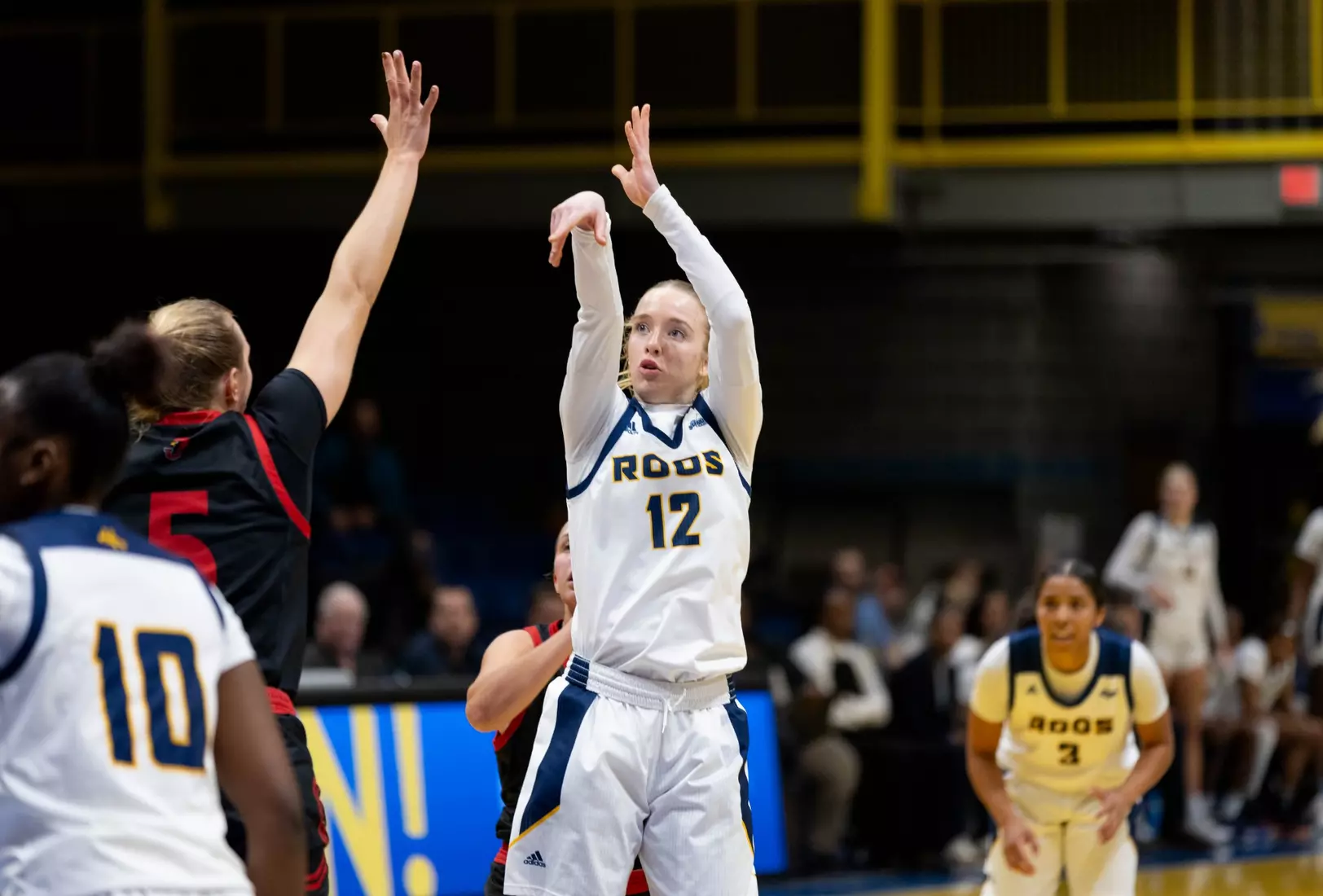 Starting off the season strong, the Kansas City Roos faced against William Jewell in the first home game of the season. After an intense game, the Roos walked away victorious with a final score of 74-32.