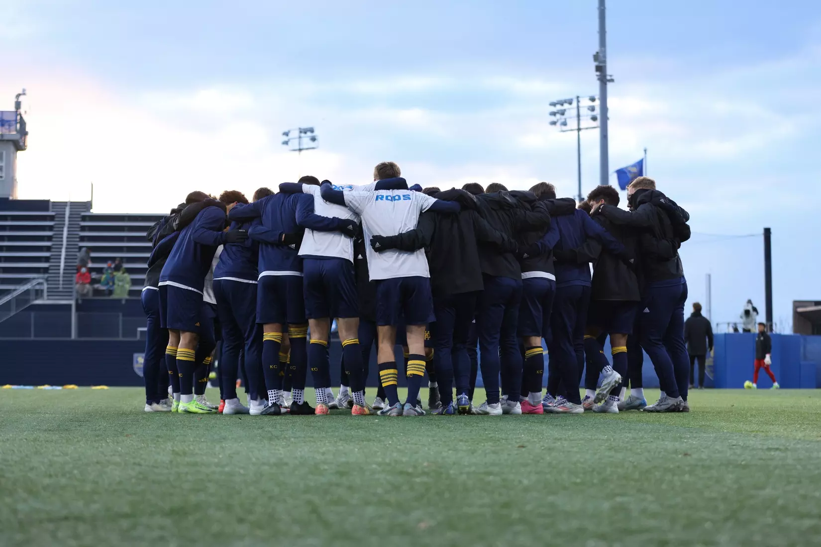 Kansas City Men's Soccer fell to No. 2 Pitt in the 93rd minute of the third round of the NCAA tournament. The Roos found the back of the net twice and forced the game to overtime with a corner kick goal, headed in by Guille Munoz in the 74th minute.