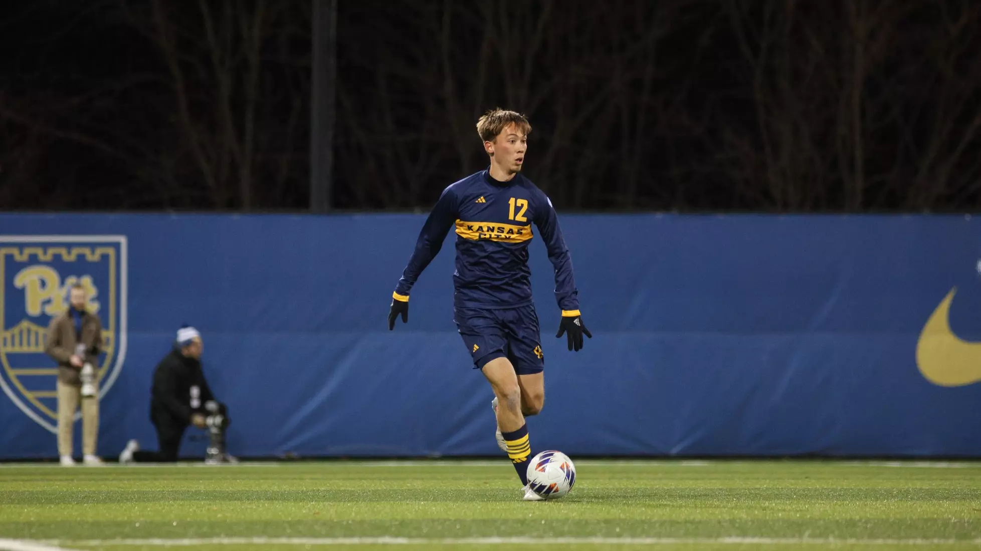Kansas City Men's Soccer fell to No. 2 Pitt in the 93rd minute of the third round of the NCAA tournament. The Roos found the back of the net twice and forced the game to overtime with a corner kick goal, headed in by Guille Munoz in the 74th minute.