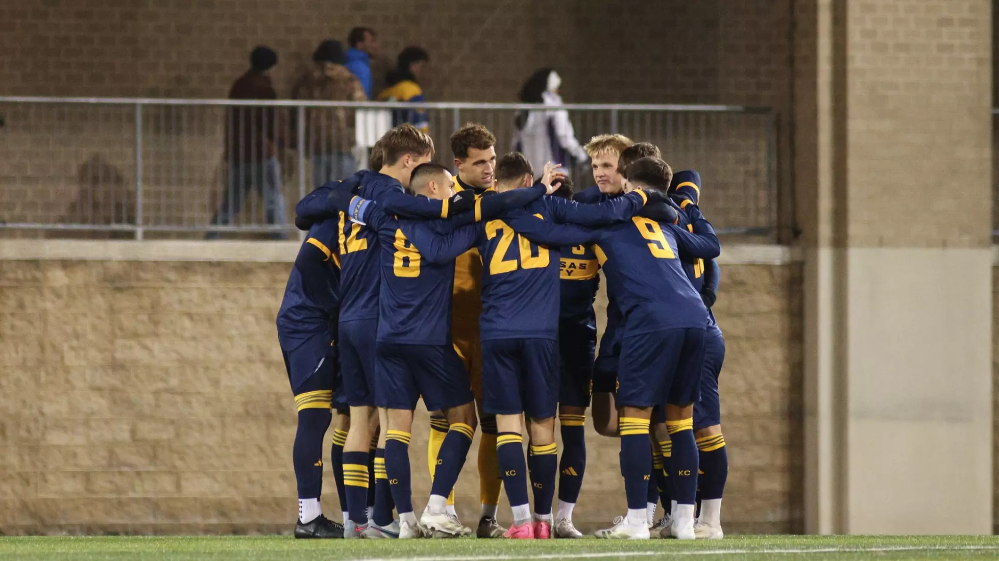 Kansas City Men's Soccer fell to No. 2 Pitt in the 93rd minute of the third round of the NCAA tournament. The Roos found the back of the net twice and forced the game to overtime with a corner kick goal, headed in by Guille Munoz in the 74th minute.