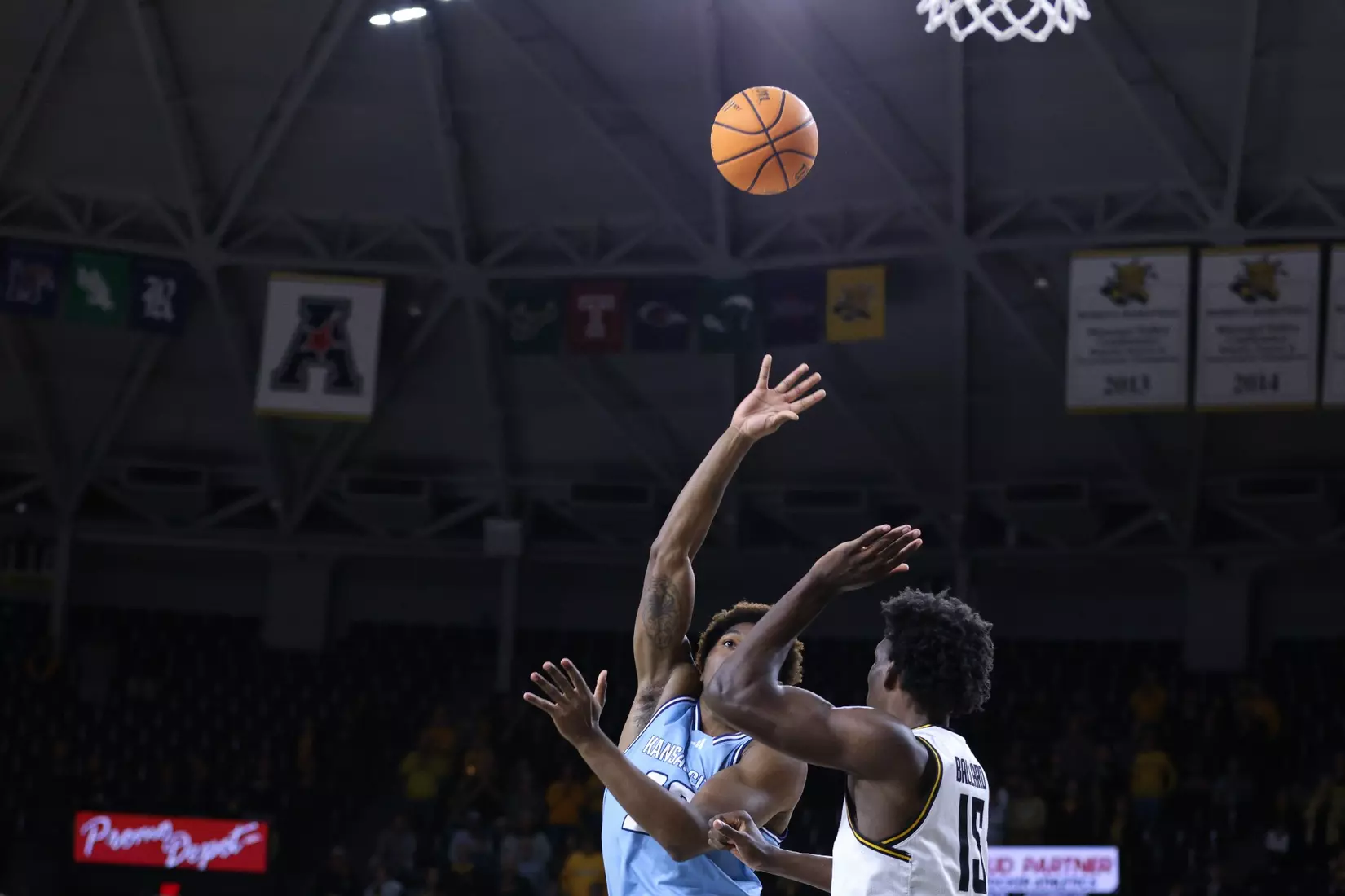 Kansas City Men's Basketball defeated Wichita State 74-64 in Wichita. The Roos were led by Babacar Diallo and Jamar Brown who combined for 35 points and scored 18 and 17 respectively.