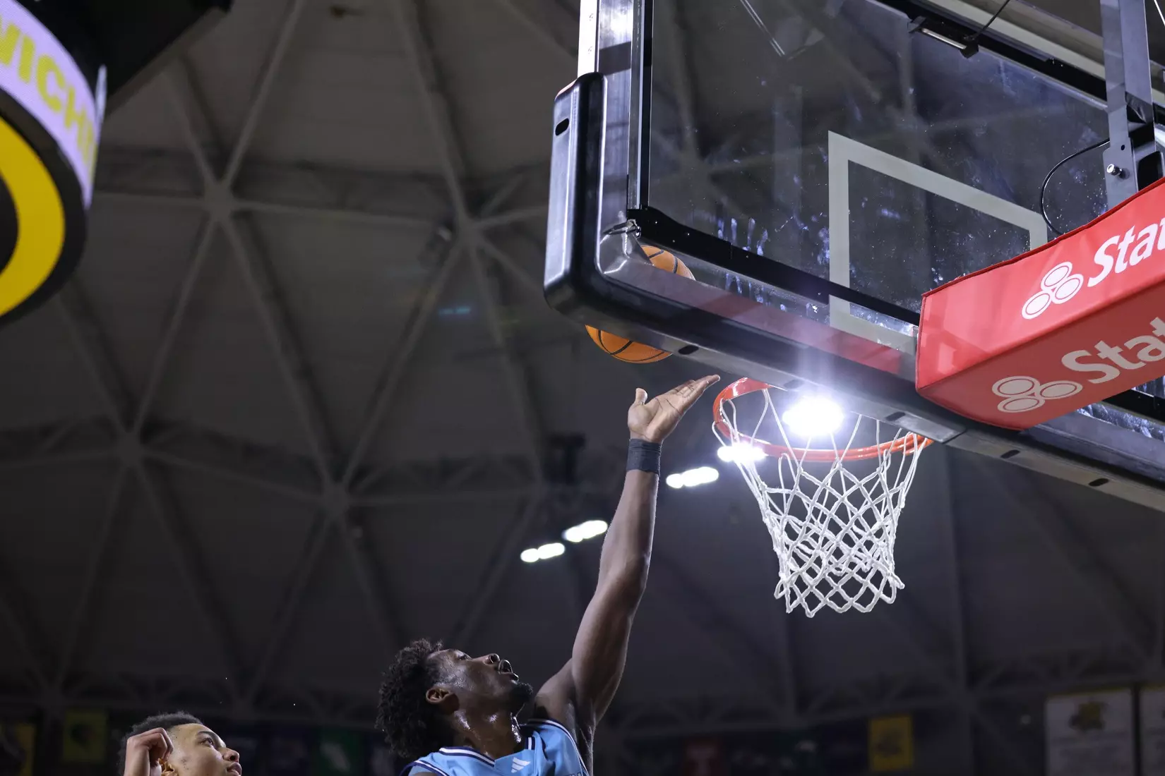 Kansas City Men's Basketball defeated Wichita State 74-64 in Wichita. The Roos were led by Babacar Diallo and Jamar Brown who combined for 35 points and scored 18 and 17 respectively.