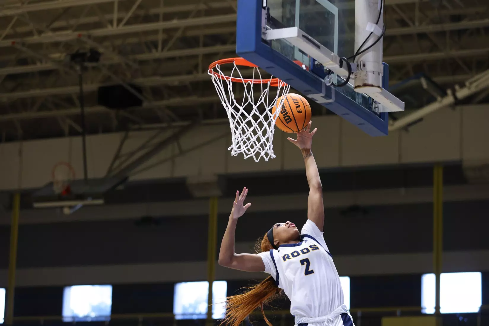 Kansas City Women's Basketball defeated Westminster 103-49 in its final game of non-conference play. Elauni Bennett earned her second double-double of the season, bringing down a team-high 21 rebounds and scoring 11 points.