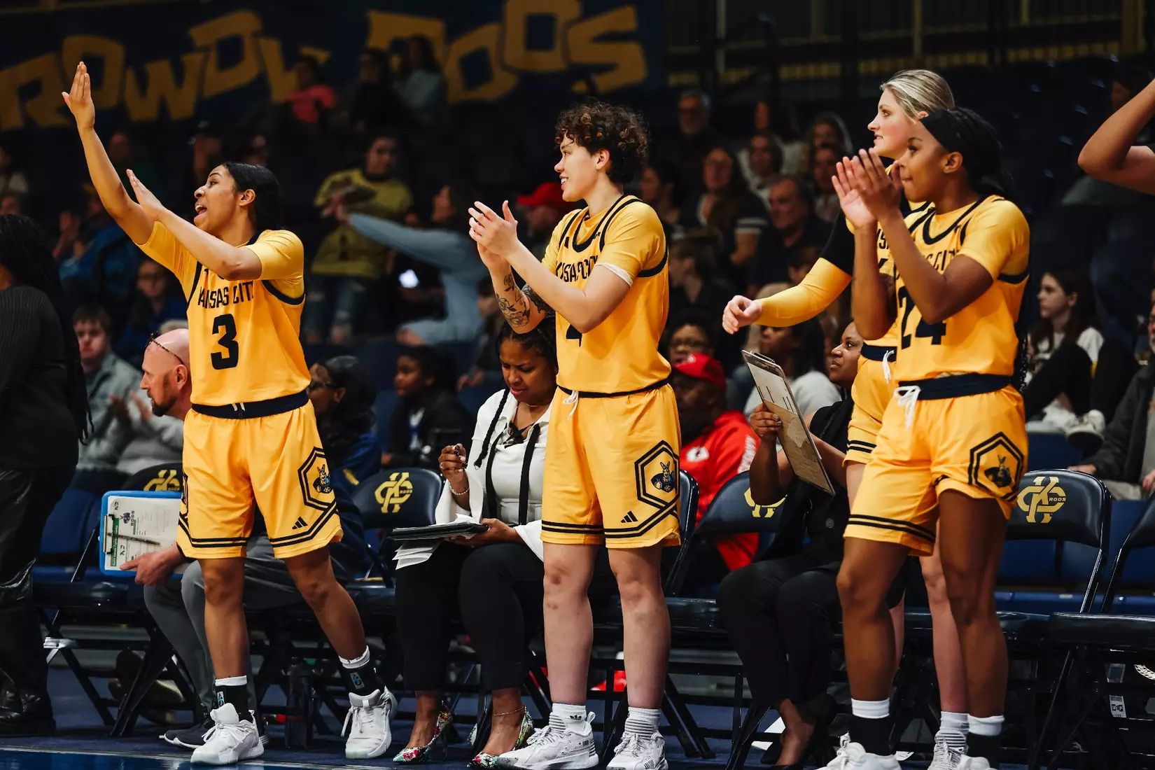 Kansas City Women's Basketball jumped out early and never looked back in an 86-71 win over North Dakota on Feb 10, 2024.