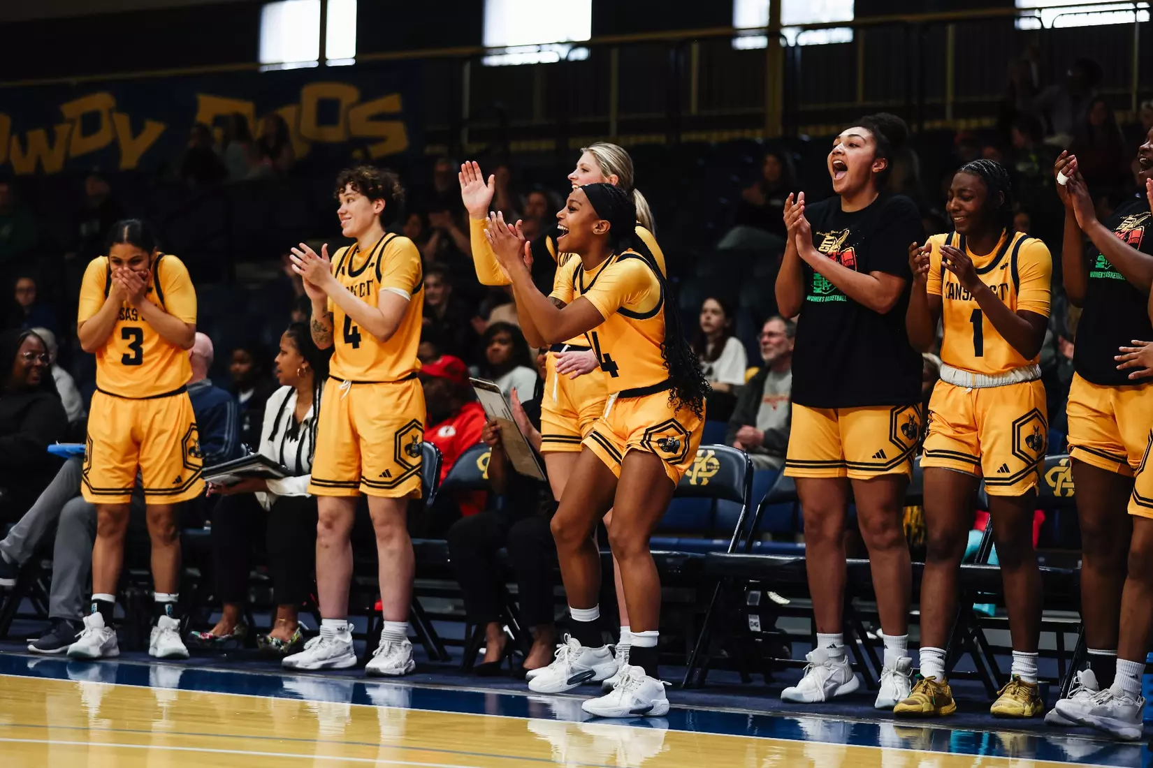 Kansas City Women's Basketball jumped out early and never looked back in an 86-71 win over North Dakota on Feb 10, 2024.