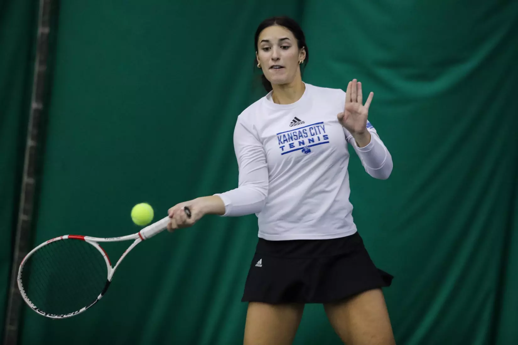 Kansas City Women's Tennis opened up the 2024 Spring Season with a convincing 7-0 win over St. Mary on Jan. 27, 2024.