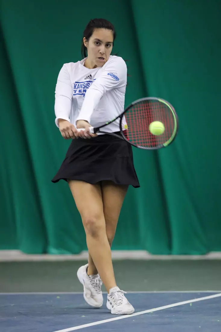 Kansas City Women's Tennis opened up the 2024 Spring Season with a convincing 7-0 win over St. Mary on Jan. 27, 2024.