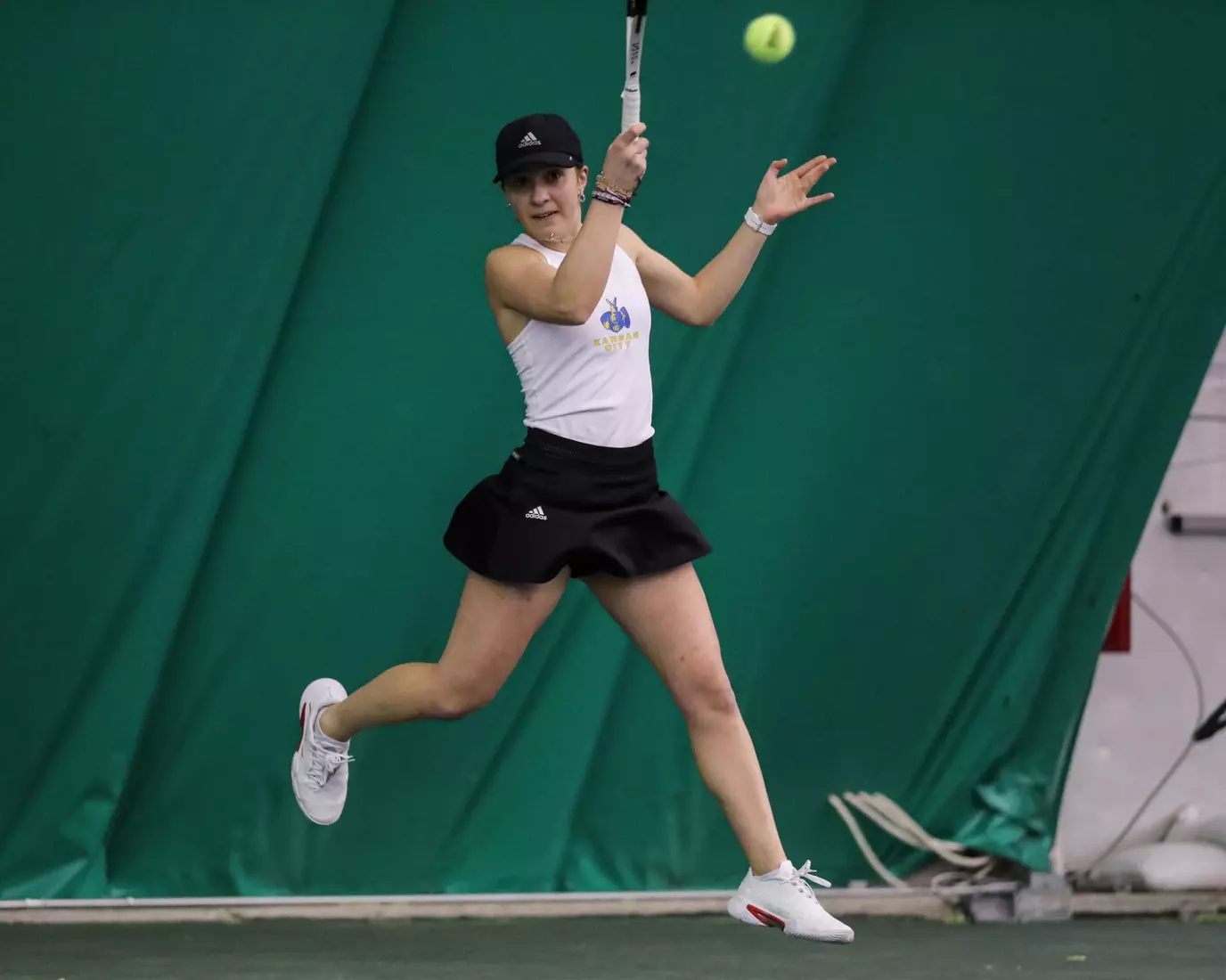 Kansas City Women's Tennis opened up the 2024 Spring Season with a convincing 7-0 win over St. Mary on Jan. 27, 2024.