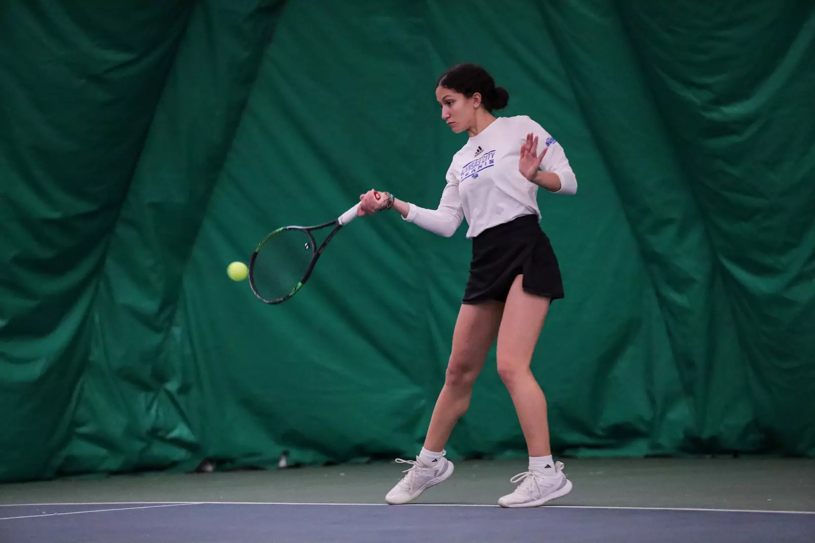 Kansas City Women's Tennis opened up the 2024 Spring Season with a convincing 7-0 win over St. Mary on Jan. 27, 2024.