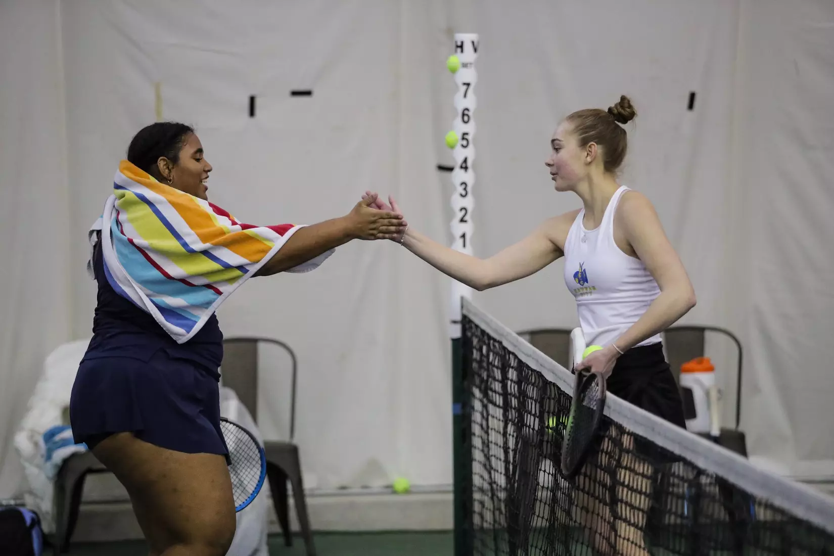 Kansas City Women's Tennis opened up the 2024 Spring Season with a convincing 7-0 win over St. Mary on Jan. 27, 2024.