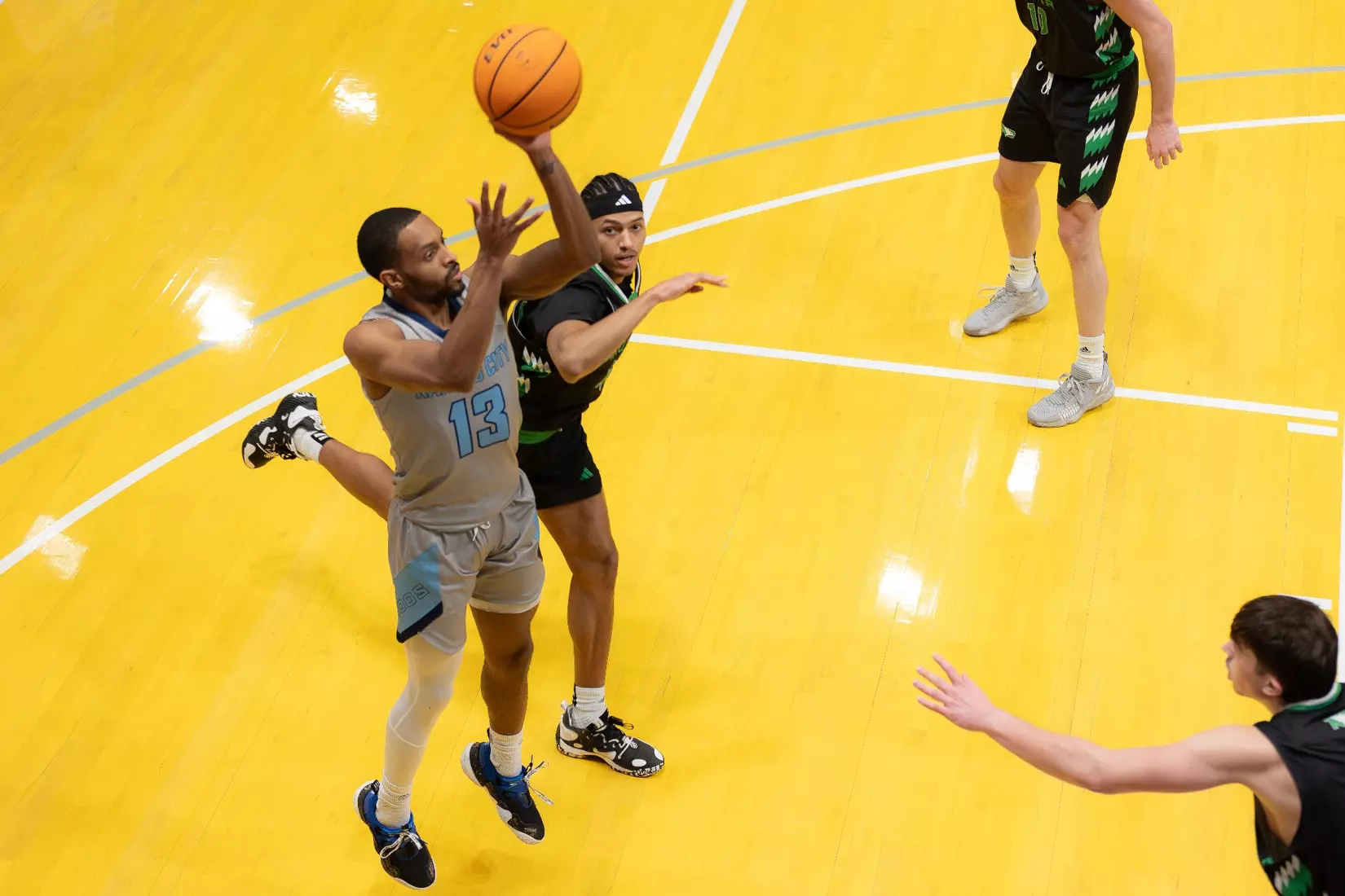 Kansas City Men's Basketball fell to North Dakota, 82-69, on Jan. 13, 2024.