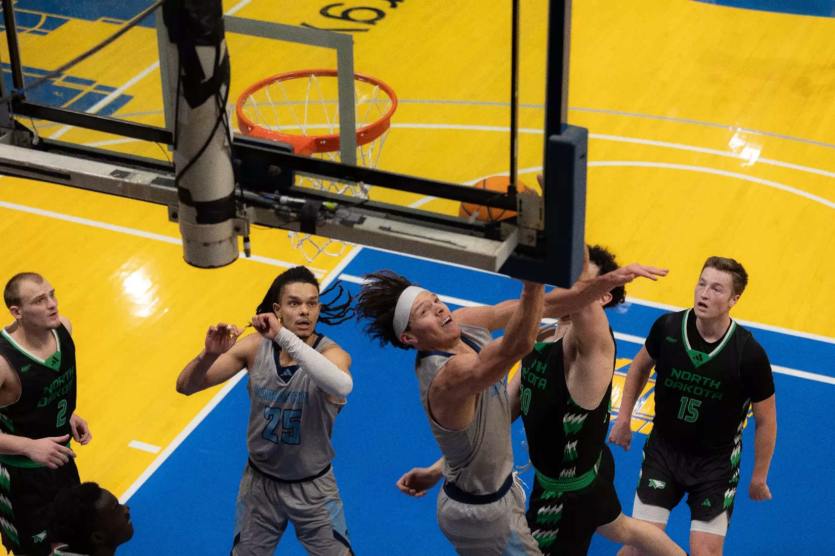 Kansas City Men's Basketball fell to North Dakota, 82-69, on Jan. 13, 2024.