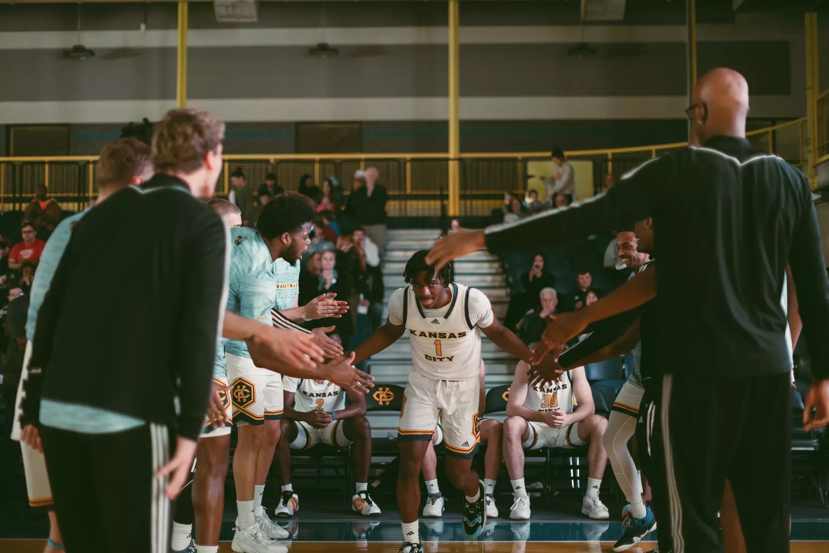 Kansas City Men’s Basketball used a career-high 21 points from Jayson Petty to blow past South Dakota, 81-57, on Jan. 27, 2024.