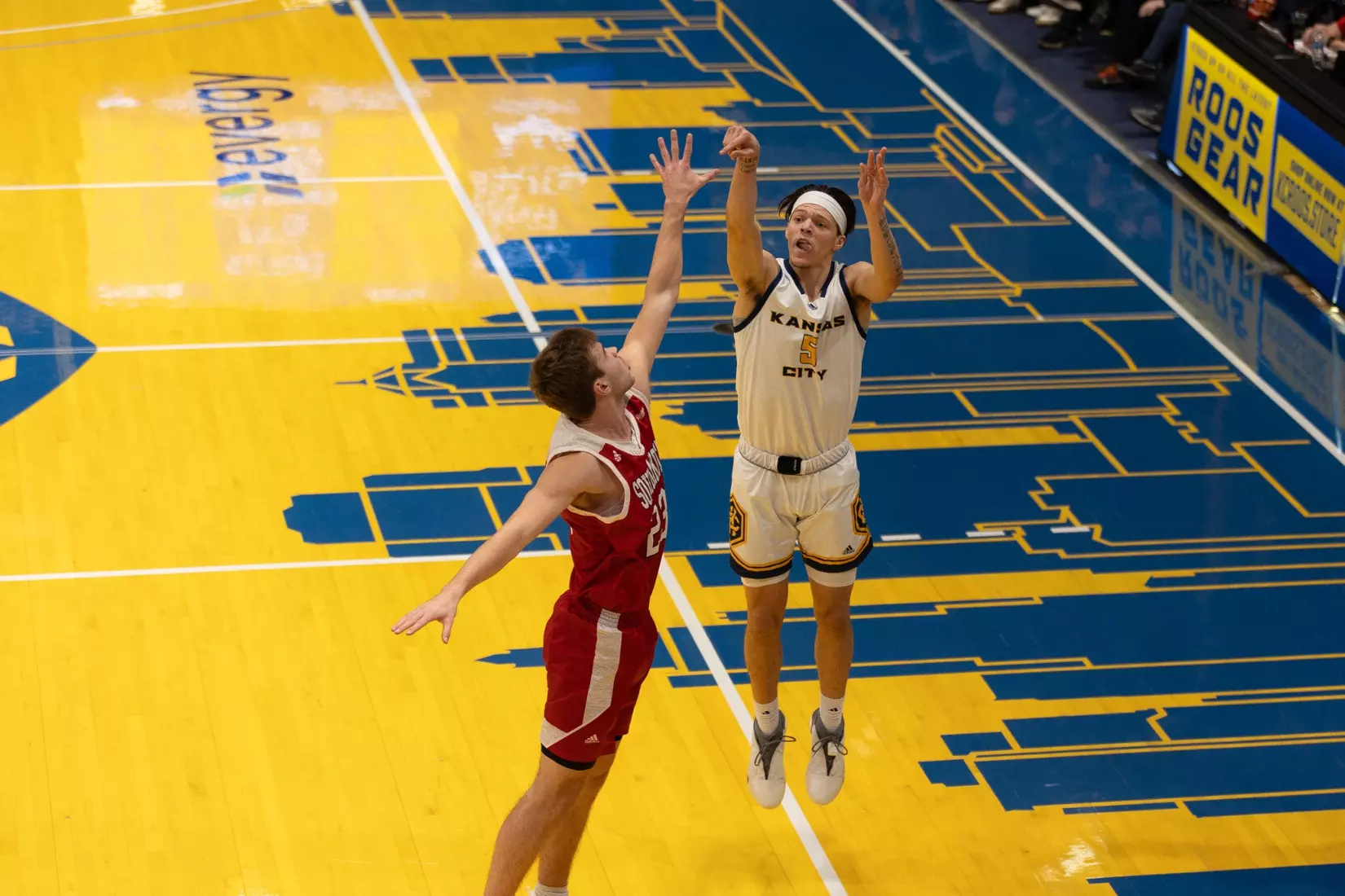 Kansas City Men’s Basketball used a career-high 21 points from Jayson Petty to blow past South Dakota, 81-57, on Jan. 27, 2024.