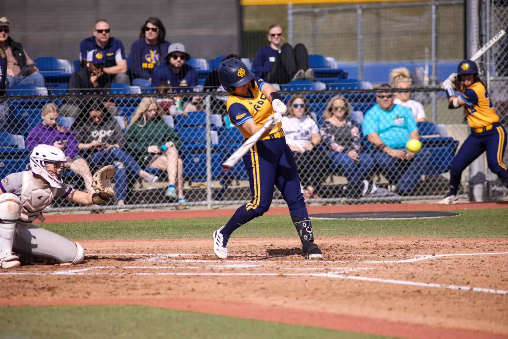 Kansas City Softball picked up its first home win of the 2024 season with a 2-0 victory over Western Illinois on Mar. 12.