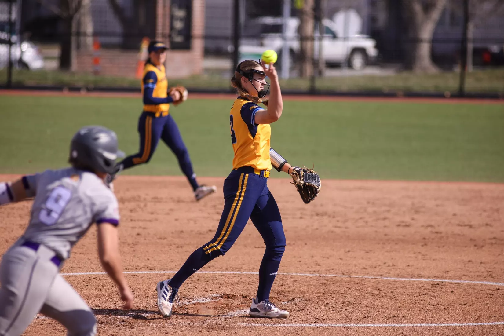 Kansas City Softball picked up its first home win of the 2024 season with a 2-0 victory over Western Illinois on Mar. 12.