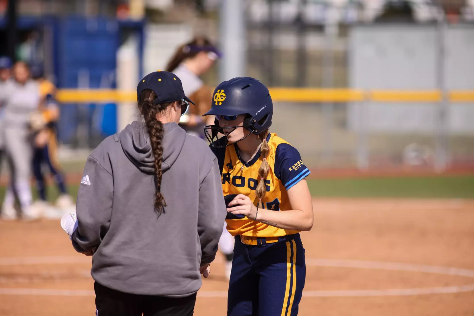 Kansas City Softball picked up its first home win of the 2024 season with a 2-0 victory over Western Illinois on Mar. 12.