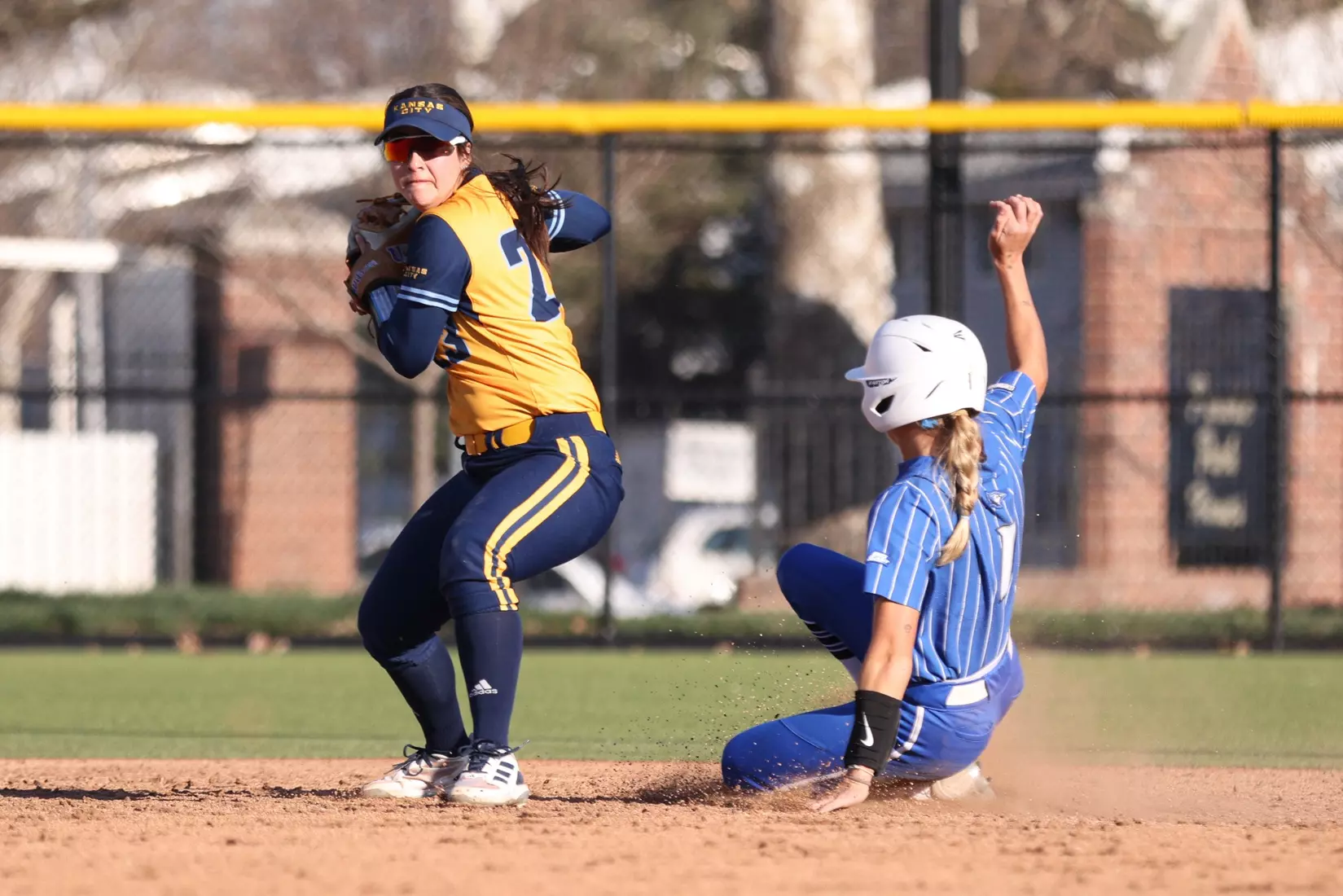 Kansas City Softball defeats Creighton, 3-2, with a walk-off victory in the eighth inning.