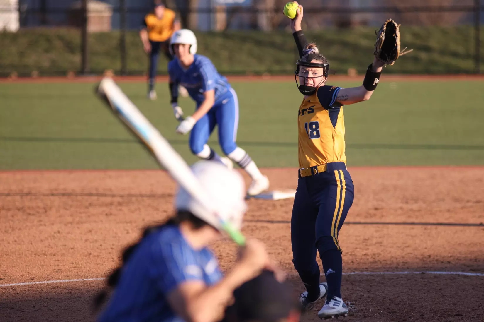 Kansas City Softball defeats Creighton, 3-2, with a walk-off victory in the eighth inning.