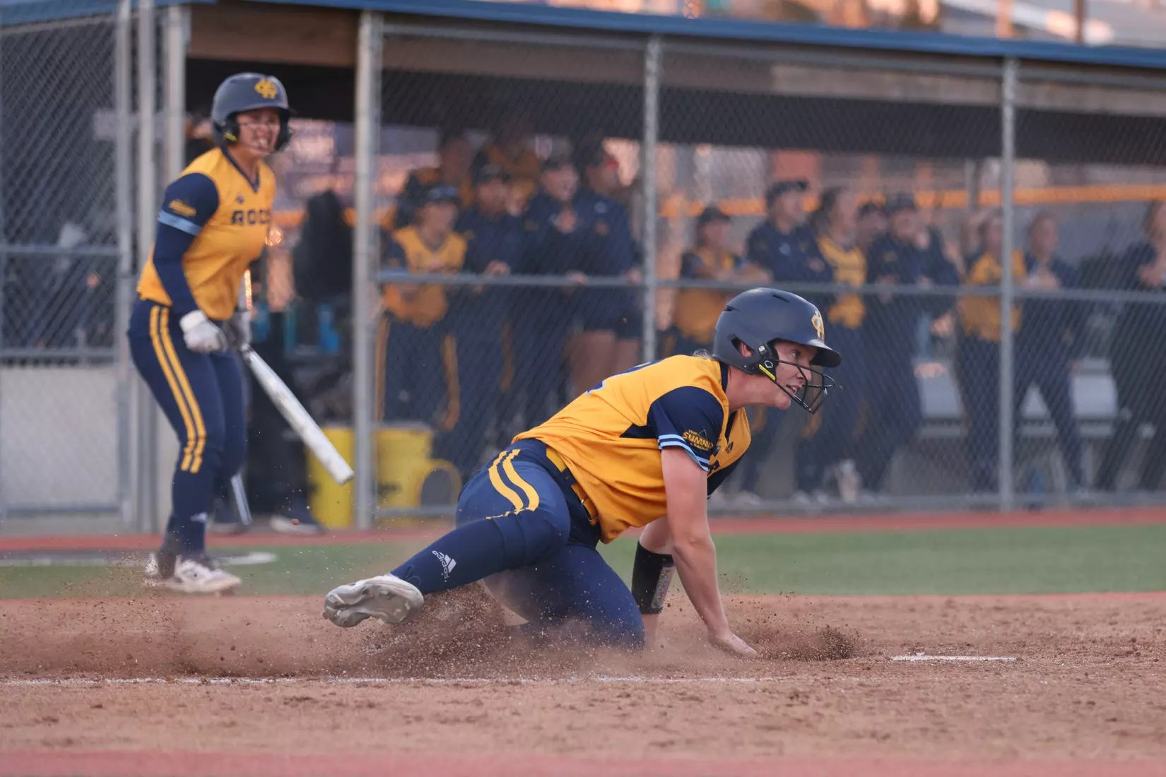 Kansas City Softball defeats Creighton, 3-2, with a walk-off victory in the eighth inning.
