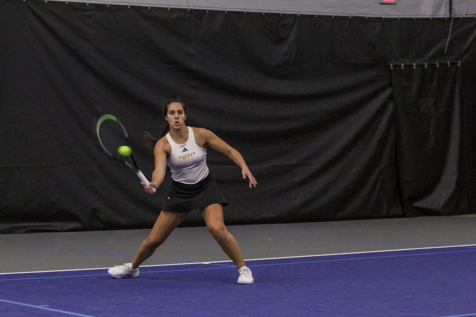 Kansas City Women's Tennis took care of business, 6-1, against William Jewell on March 26, 2024.